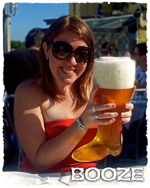 Drinking the Das Boot Beer in under 10 minutes (Rhodes, Greece) – With Video