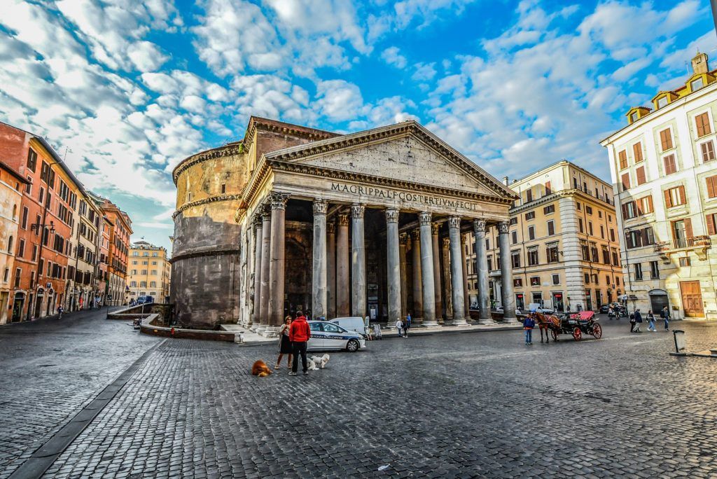 Walking Map Of Rome Tourist Attractions | Rome Highlights | Rome Tour Map: Pantheon