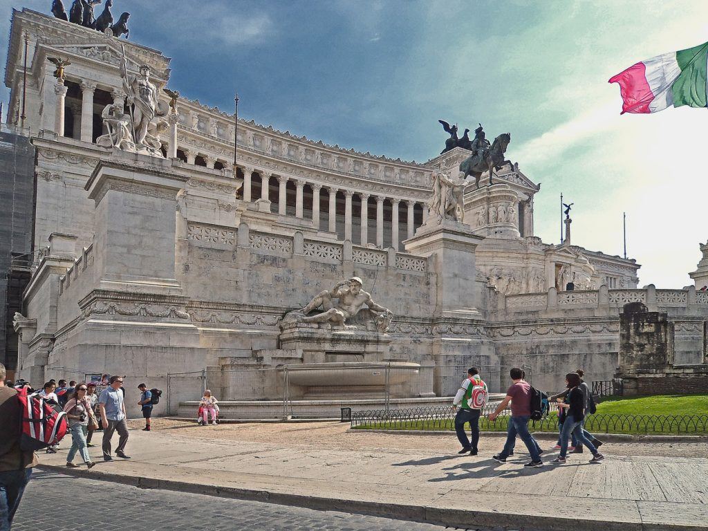 Walking Map Of Rome Tourist Attractions | Rome Highlights | Rome Tour Map: Monument To The Unknown Soldier