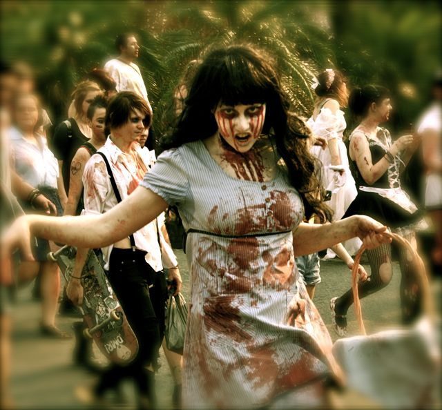 Brisbane Zombie Walk 2012