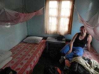 The 12 dollar rooms were tiny and uncomfortable, get the $18 rooms if you can afford it. Kyaukme Myanmar