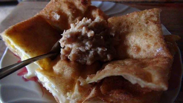 Burmese Cuisine:  Breakfast_Rotti With Egg