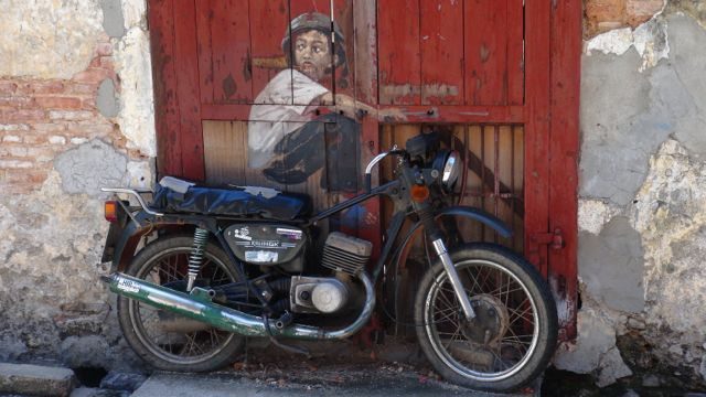 Street-art-penang-motorbike