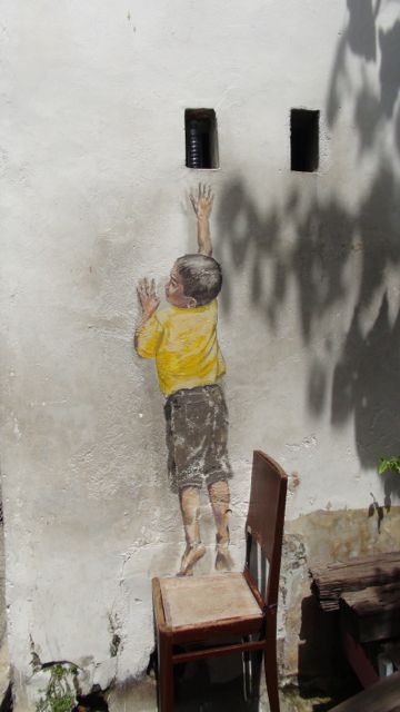 street art boy