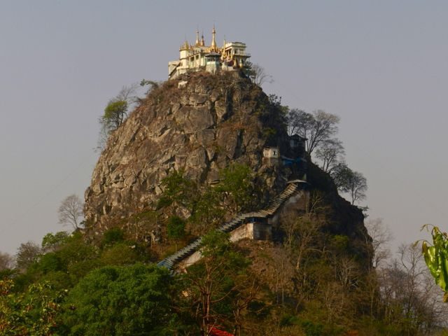 Burma Travel: mount popa