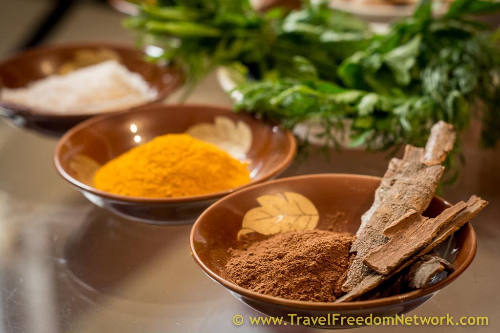 Spices at Cooking Class Essaouira Morocco: Essaouira guide