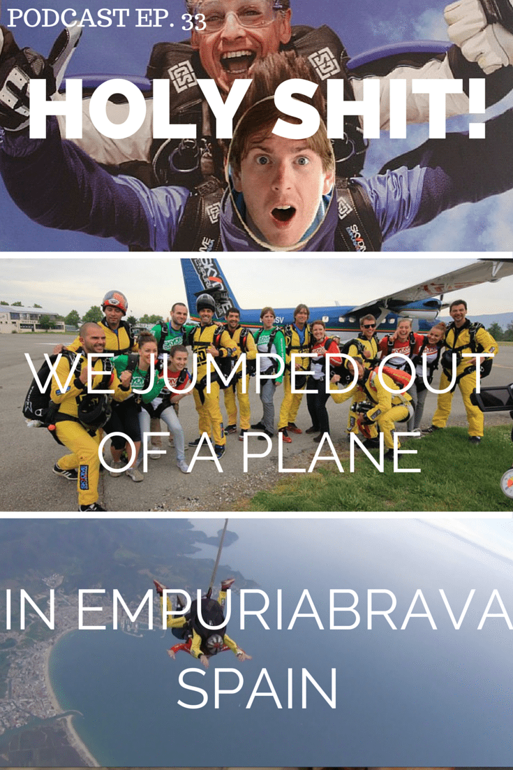 empuriabrava skydive - hear about our adventures in Costa Brava Spain