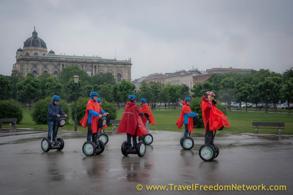 Things to do in Vienna: pedalpower segway tour