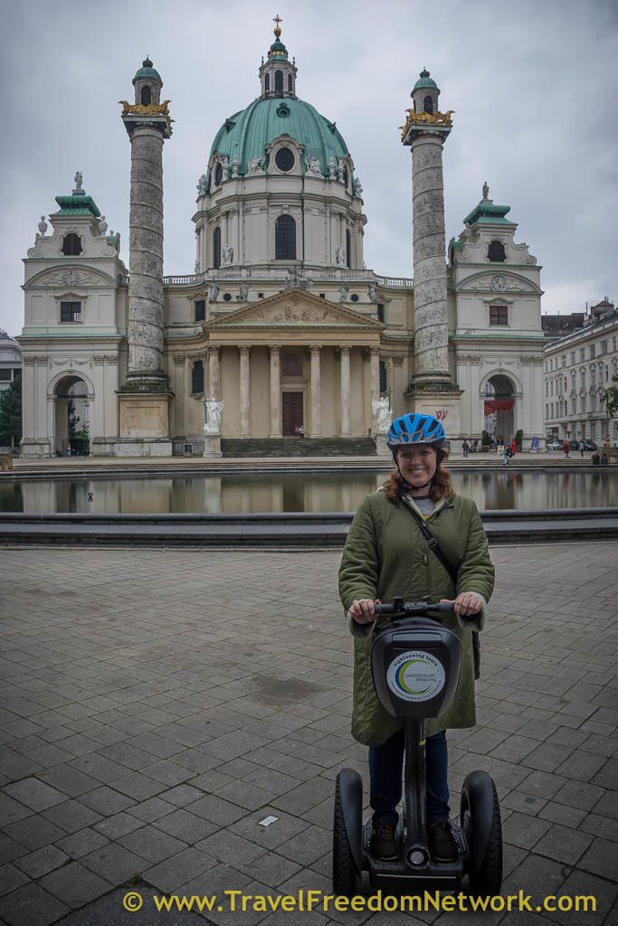Things to do in Vienna: Segway tour to The Karlskirche
