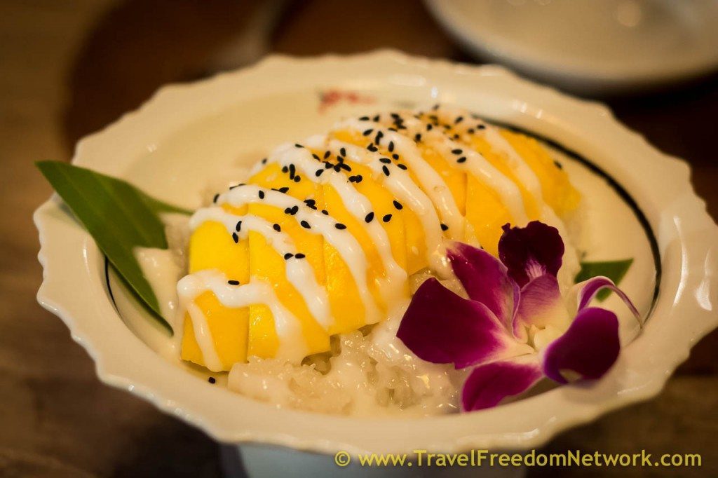 foods around the world - mango sticky rice