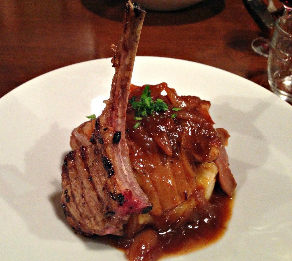 foods around the world - Lamb at Chez Palmyre in Nice