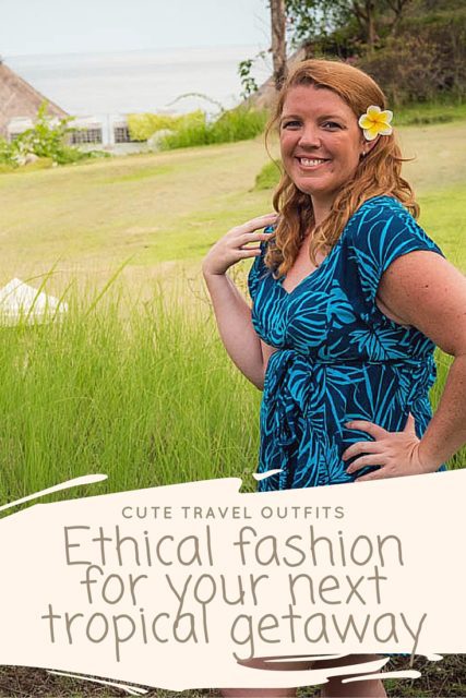 Cute Travel Outfits - Ethical fashion for your next tropical getaway. Helping save the elephants and looking fabulous have never been easier! 