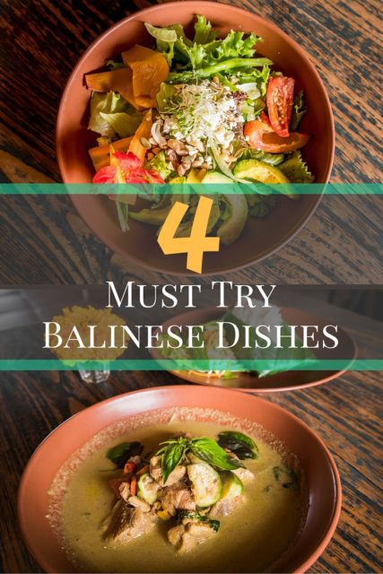 Dining Ubud: Don't miss these 4 fantastically tasty Balinese dishes. Best tried local at our 2 favourite restaurants in Ubud.