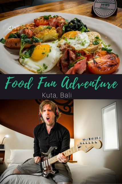 Food, Fun & Adventure - we discovered this and more during our recent trip to Kuta, Bali. Waterslides, Rock n Roll and world class cuisine all in one place