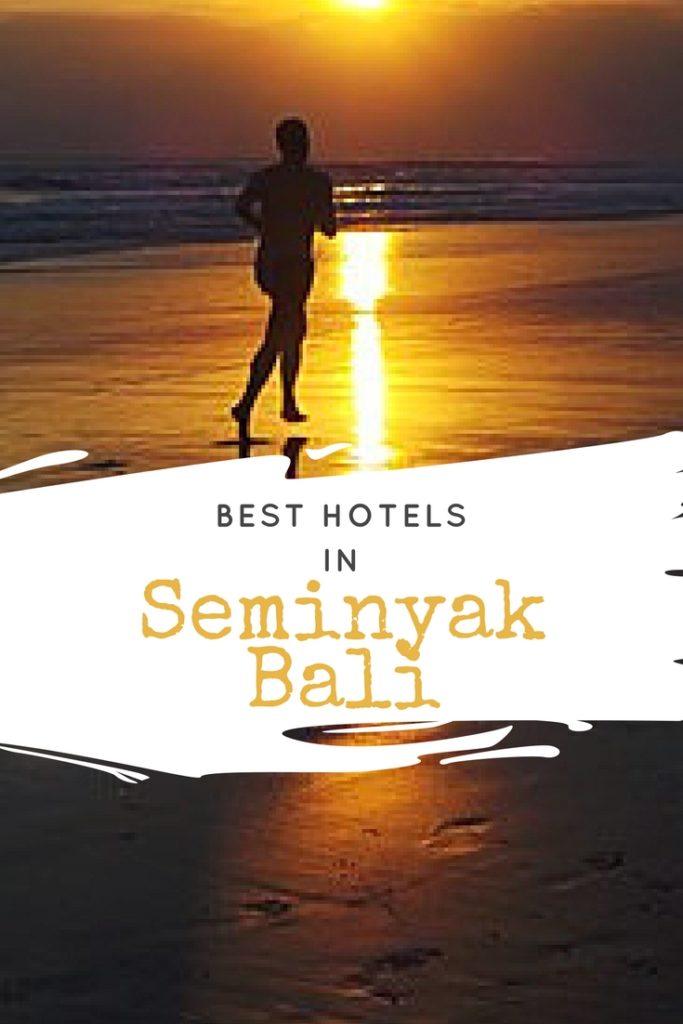 Best Hotels Seminyak Bali. From budget to luxury, boutique to foodie orientated - these hotels will give you wanderlust for your next vacation