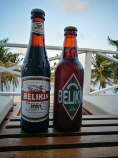 Belizean Cuisine - Belikin Beer San Pedro Belize