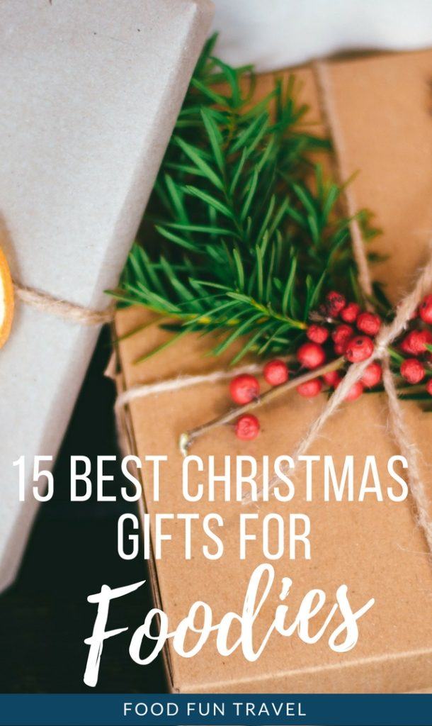 15 Best Gifts for Foodies 2017 - unusual foodie gifts, food gifts for him, food gifts for her and everything in between all in one handy post.