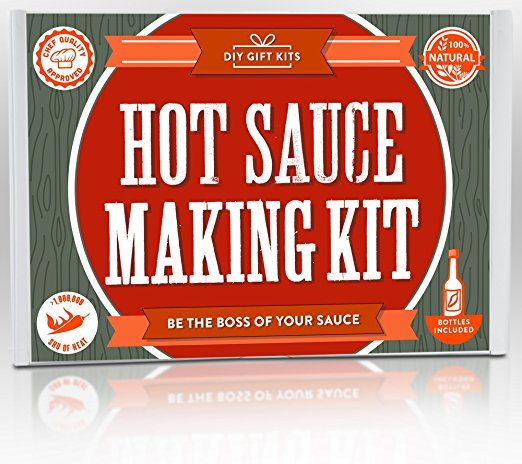 Food Gifts for men - Make Your Own Hot Sauce Kit