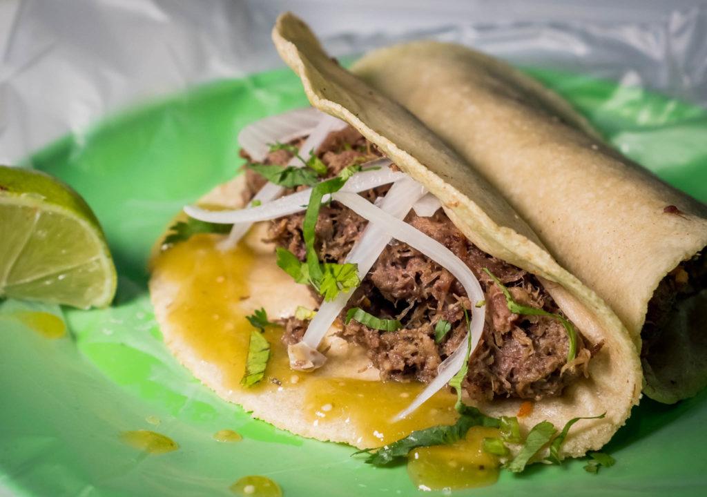 History Of Tacos - Lengua, Beef Tongue Taco at El Compa