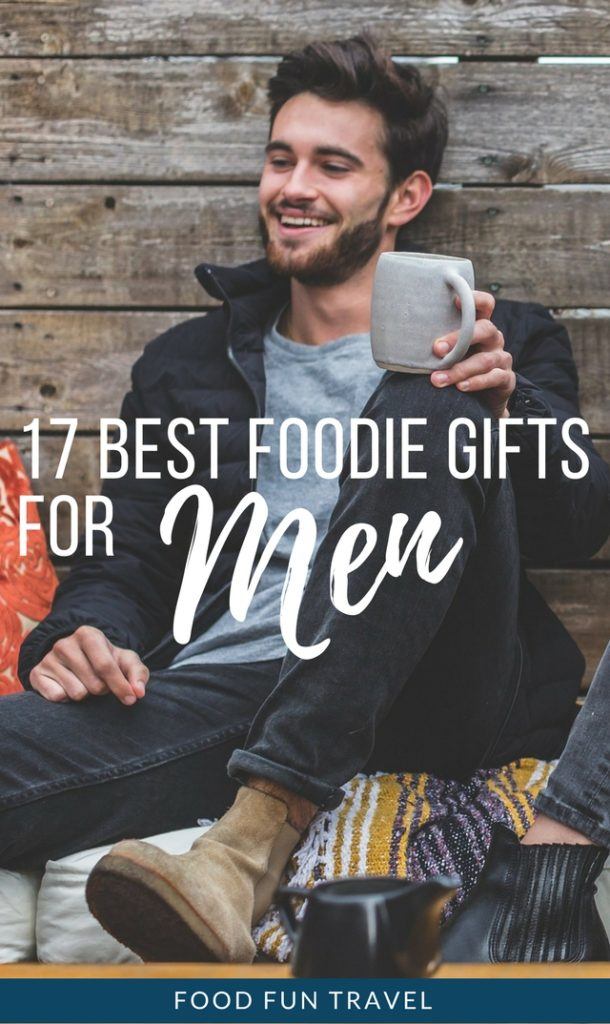 We've compiled a list of the hottest food gifts for men for 2018....yes there are some socks and jocks in there but there's some other really cool stuff that we know will make a great foodie gift for him
