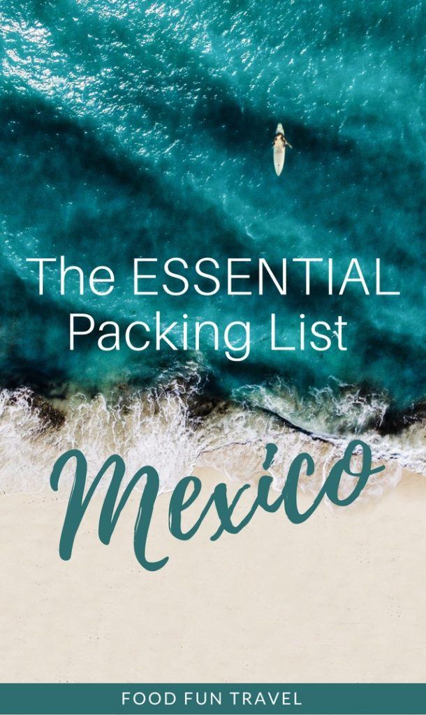 Packing List For Mexico. What are the main mistakes people make when deciding what to pack for Mexico? After traveling in Mexico for over a year we have seen it all. This article will help you get it right 1st time around so you can enjoy your vacation and not spend time seeking out these common essentials.