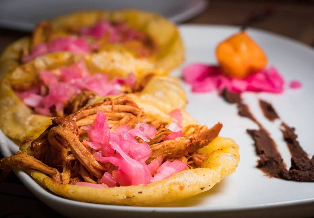 Mayan Food & Yucatan Food: Cochinita Pibil Salbutes