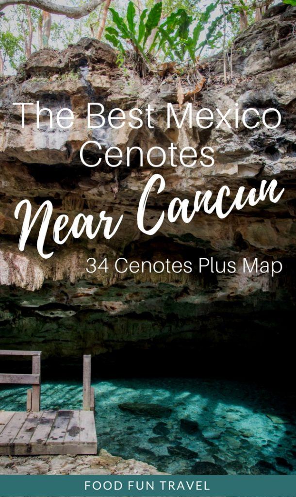 Cenotes Cancun & Best Cenotes Riviera Maya which are easy to reach from Cancun, Tulum, Playa Del Carmen, Puerto Morelos and Bacalar - we include a free cenote map. Stunning cenotes near Tulum, like the underwater cave cenote Dos Ojos. And cenotes near Playa Del Carmen like cenote Azul.