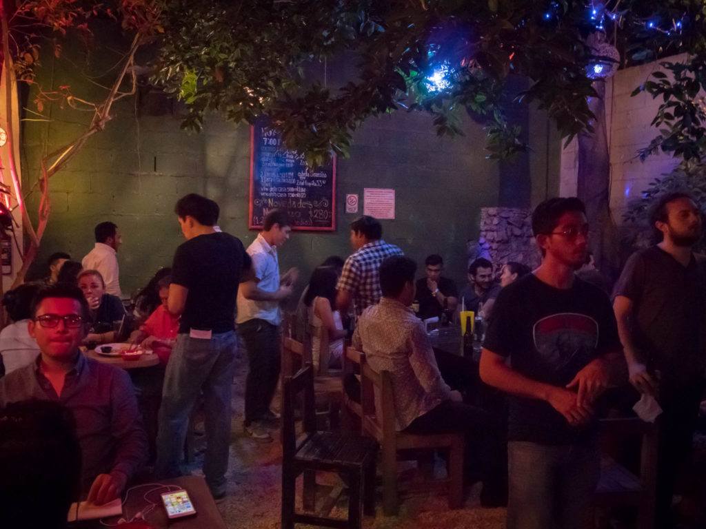 Mayan Pub: Affordable inner city drinking garden with live music