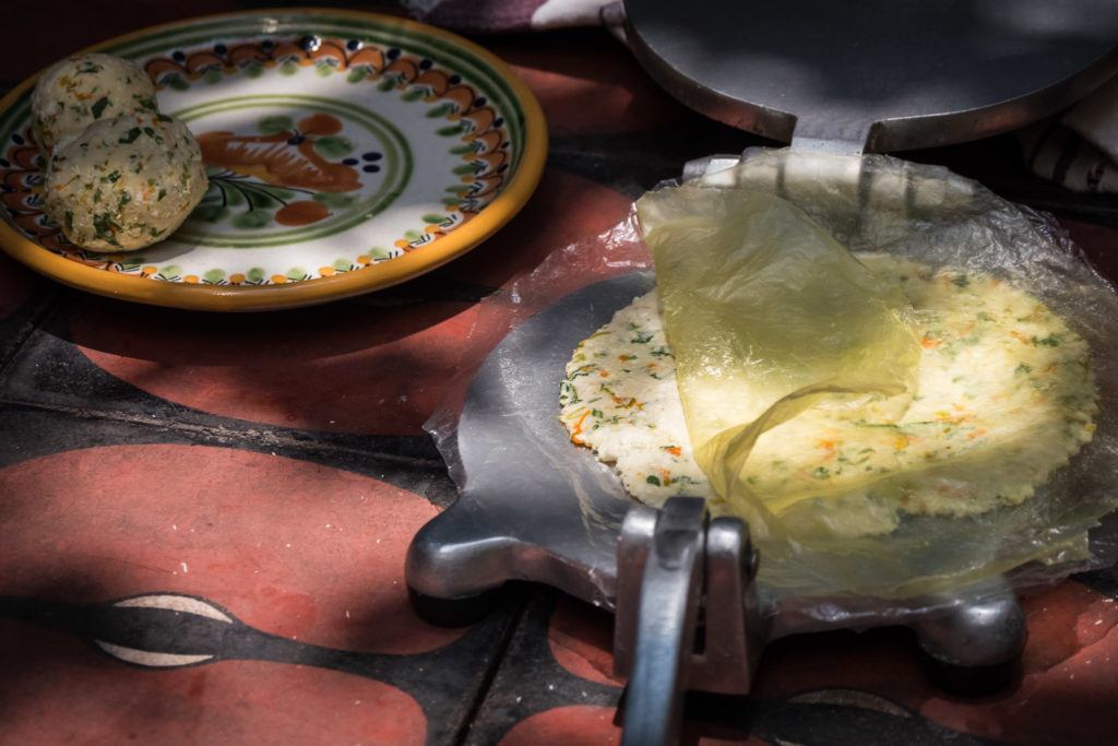 Cooking Class, Zucchini Flower Tortillas: Things to do in Oaxaca City Mexico