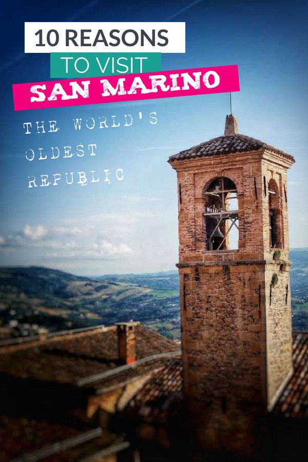 The City Of San Marino - the capital of San Marino, the 5th smallest country and world's oldest republic. Learn why a visit should be on your bucket list.