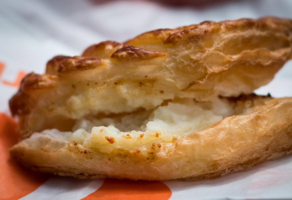 Traditional Romanian Dishes - Plăcinte cu brânză dulce - Fried dough with sweet cheese