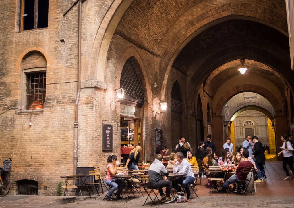 Top Things To Do In Bologna Italy: Have A Drink In One Of The Historic Squares