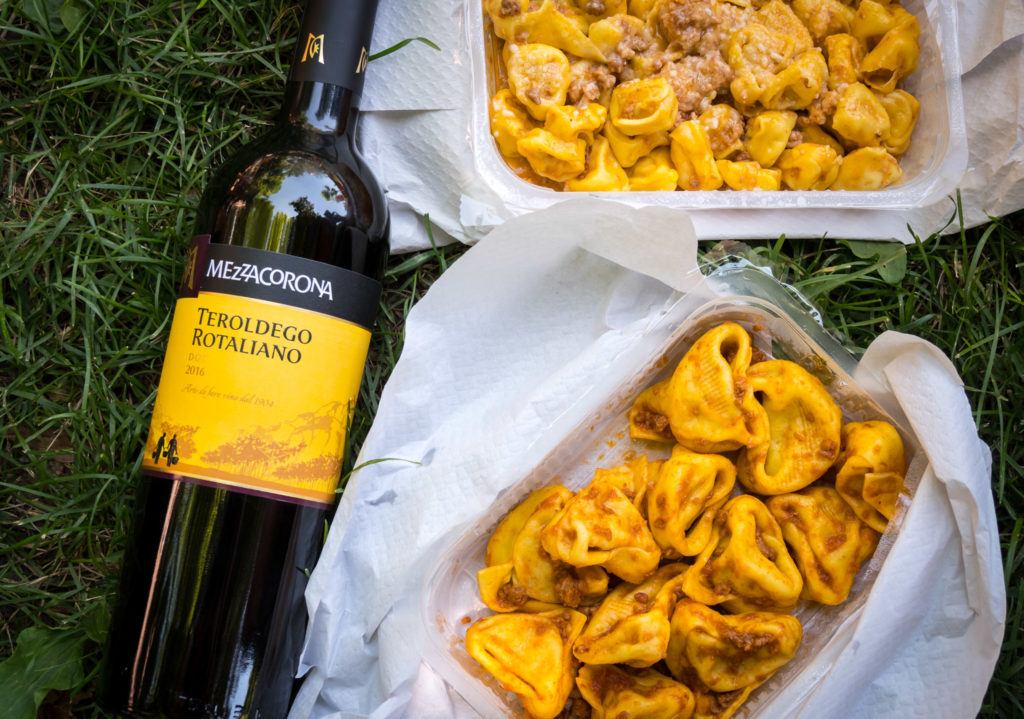 Top Things To Do In Bologna Italy: Eating Hand Made Pasta In The Park