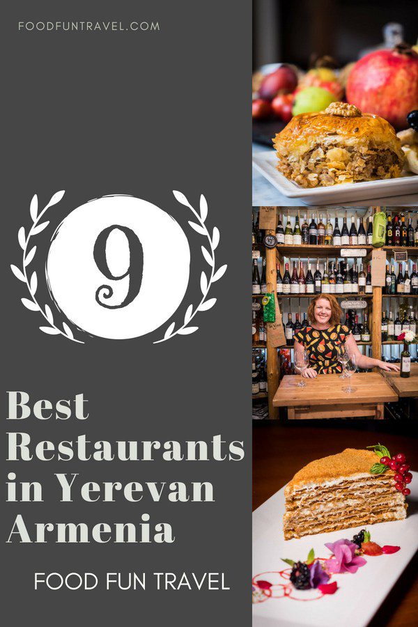 Discover the best places to eat in Yerevan Armenia. 9 Amazing Restaurants in Yerevan as tried and tested by us and some of our favourite travellers