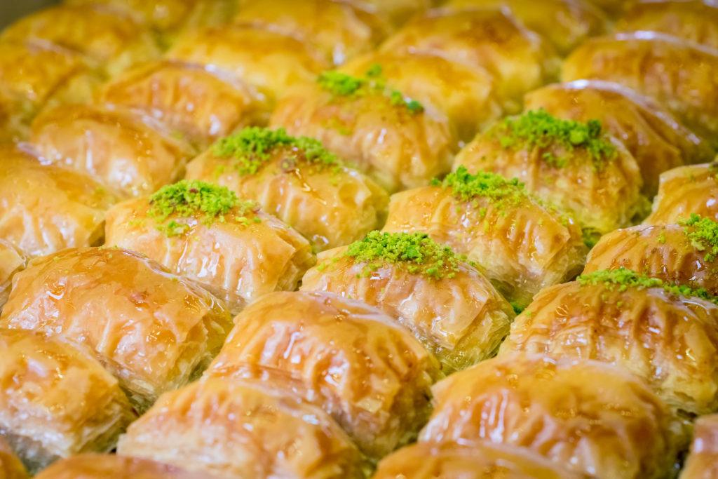 Istanbul Food - traditional Turkish food - what to eat in Istanbul: Baklava