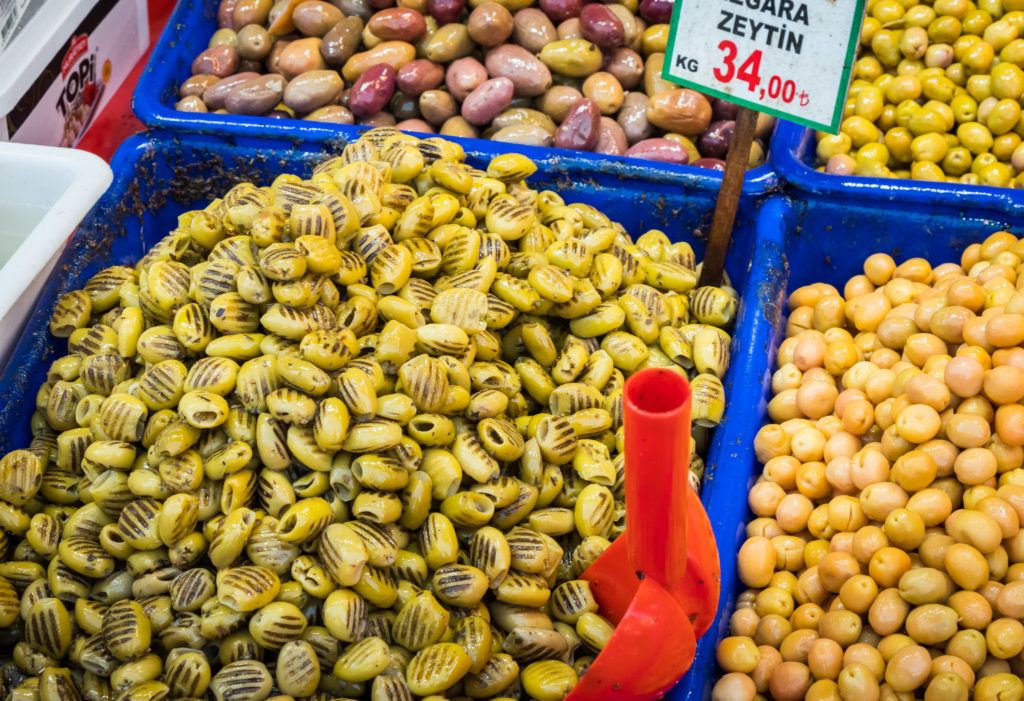 Istanbul Food Tour - Istanbul Spice Market - Traditional Turkish Food: Grilled Olives