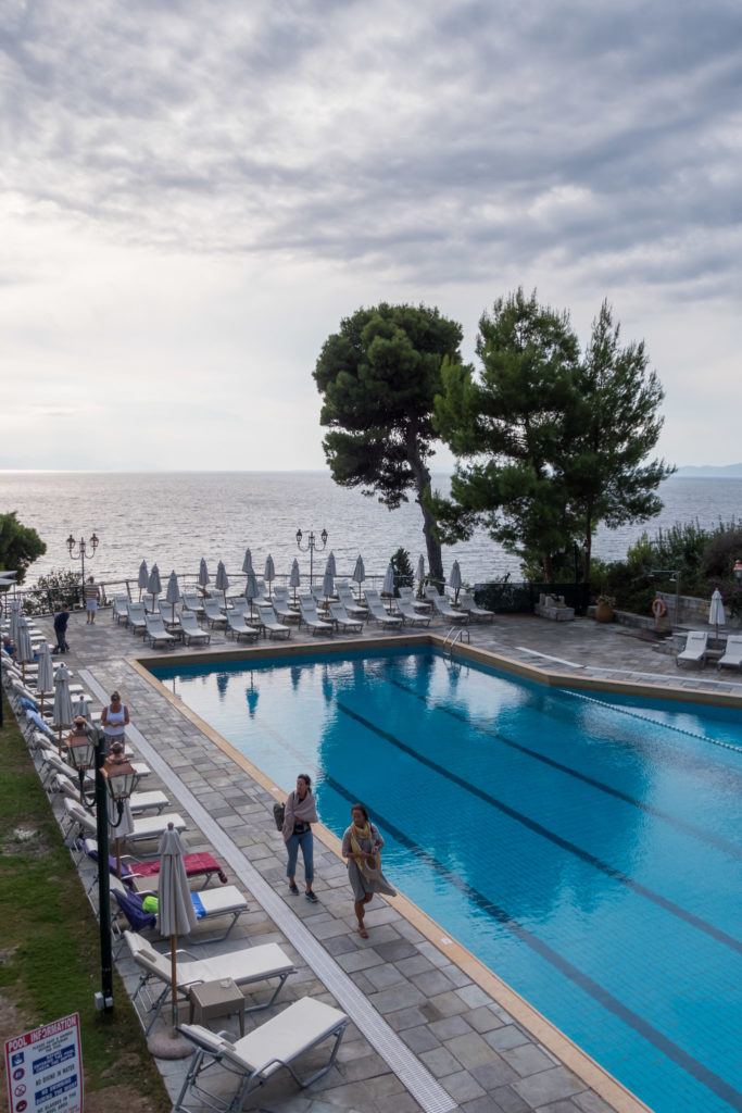 What To Do In Corfu / where to stay in corfu / Corfu Greece Map: The Outdoor Pool @ Corfu Holiday Palace