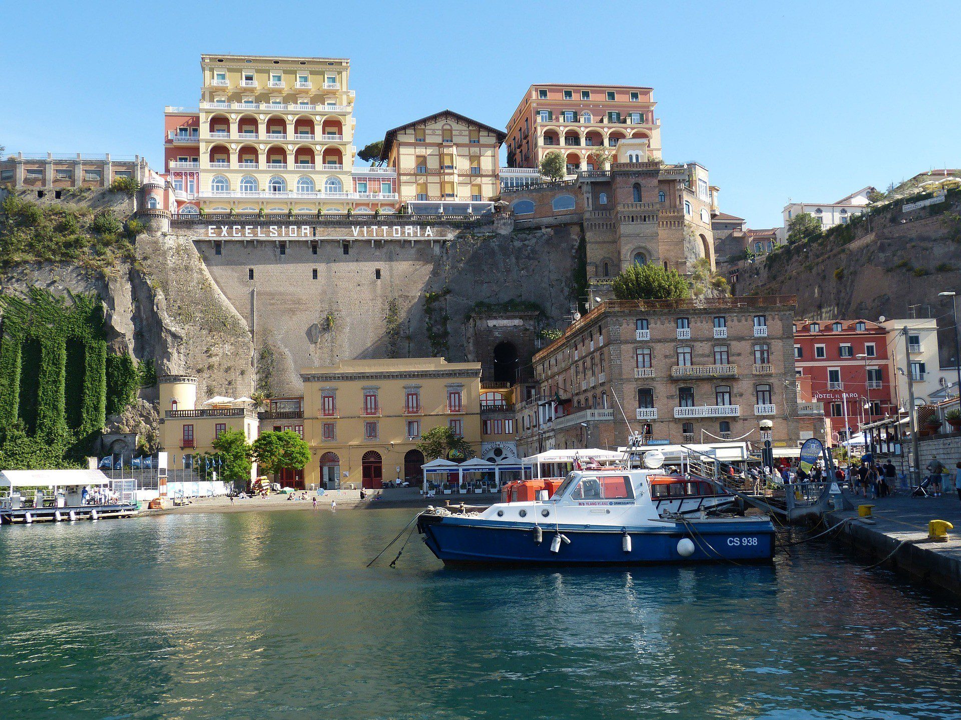 Celebrity Mediterranean Cruise Destinations: The Harbor of Sorrento, Italy