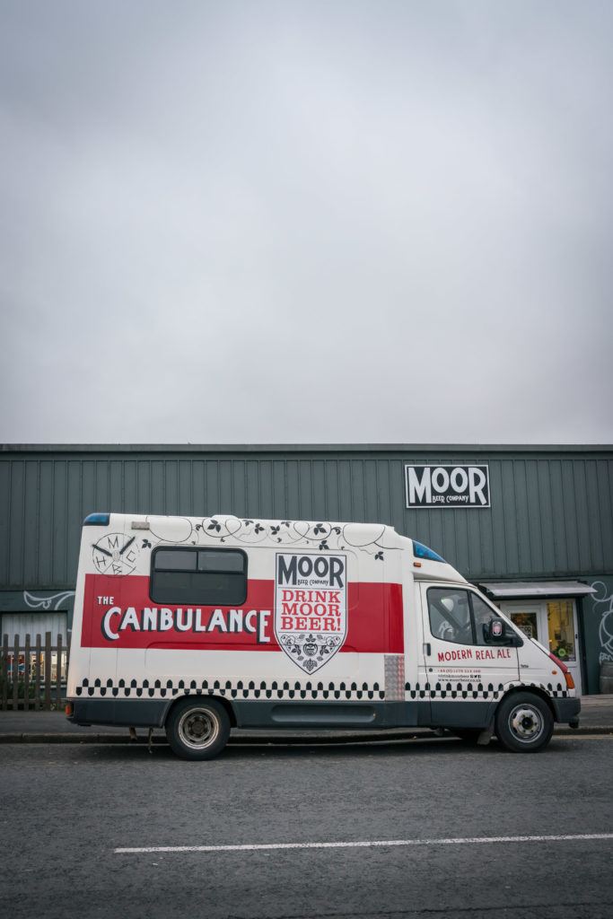 Fun Things To Do In Bristol England + Bristol Tourist Map: Get A Delivery From The Moor Beer "Canbulance"