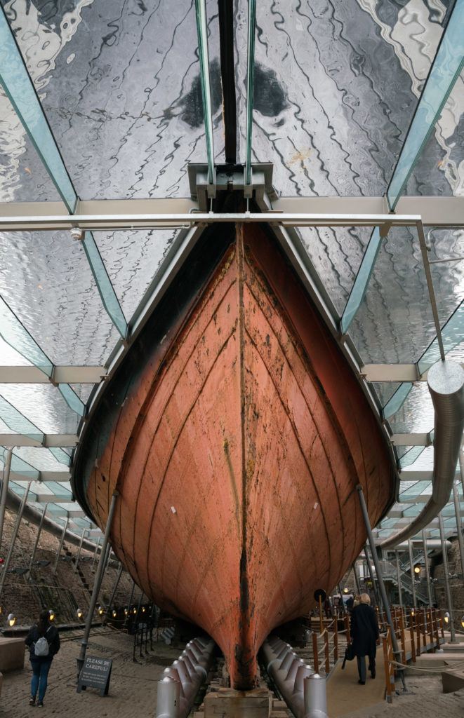 Dry Dock - take a walk around the hull of the SS Great Britain