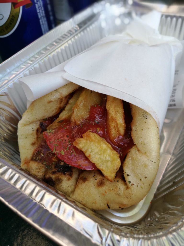 gyros - what to eat in Greece