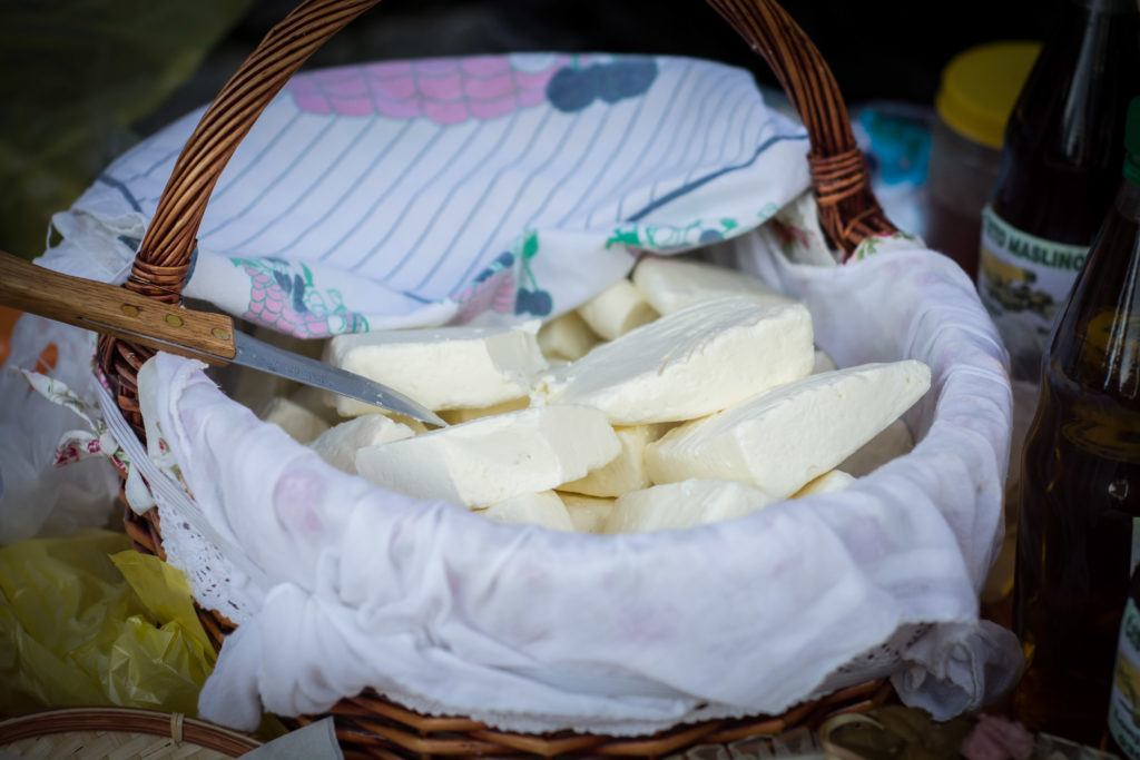 White Cheese In Montenegro