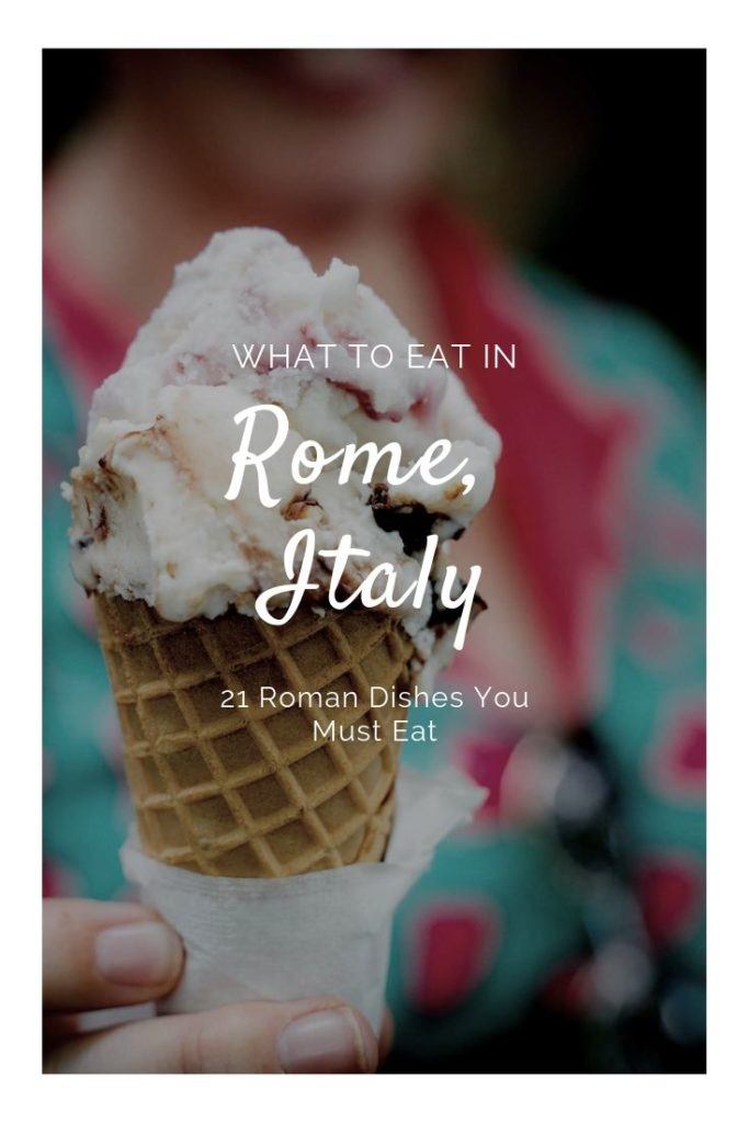 What To Eat In Rome Italy - Our Rome food guide covers the 21 best Roman dishes that you must eat in Rome. Inc. Carbonara, Suppli, Pizza and many more!