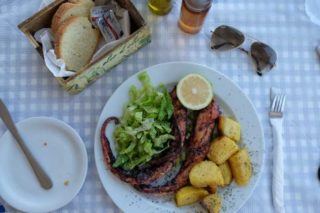 Octopus Seafood - Santorini Food - Santorini restaurant