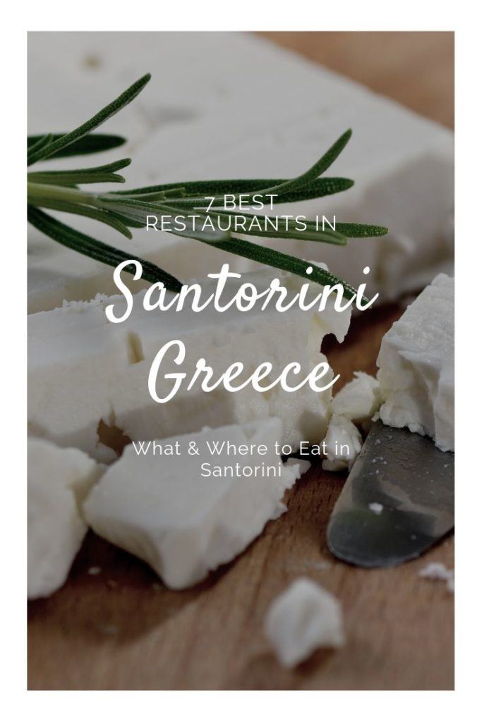 7 Best Santorini Restaurants + Santorini Food (What to Eat In Santorini) Guide. Eat at the best Santorini Greek restaurants during your Santorini trip.