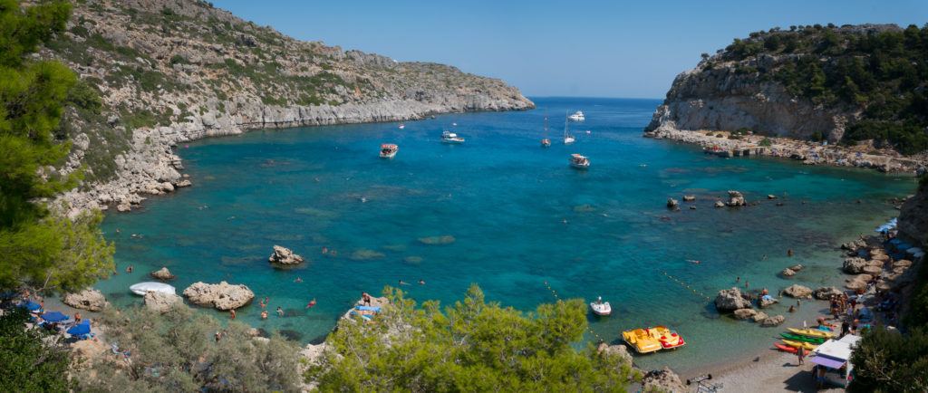 Places To Visit In Rhodes: Anthony Quinn Bay