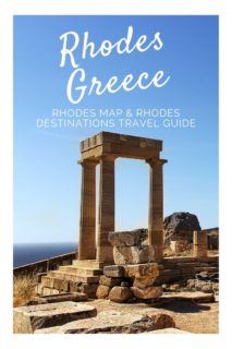 Rhodes Destinations travel guide & Rhodes Map for tourists, 80+ attractions/activities. Decide where on Rhodes to stay and the best places to visit in Rhodes