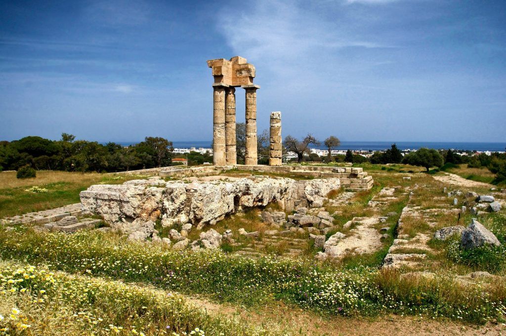 Rhodes Destinations | Places To Visit In Rhodes: Odeon & Stadium + Temple Of Apollo (Rhodes Acropolis)