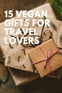 Find the perfect vegan presents for the vegan traveler in your life. Vegan gifts for her, vegan gifts for him & the best vegan Christmas gifts for travelers