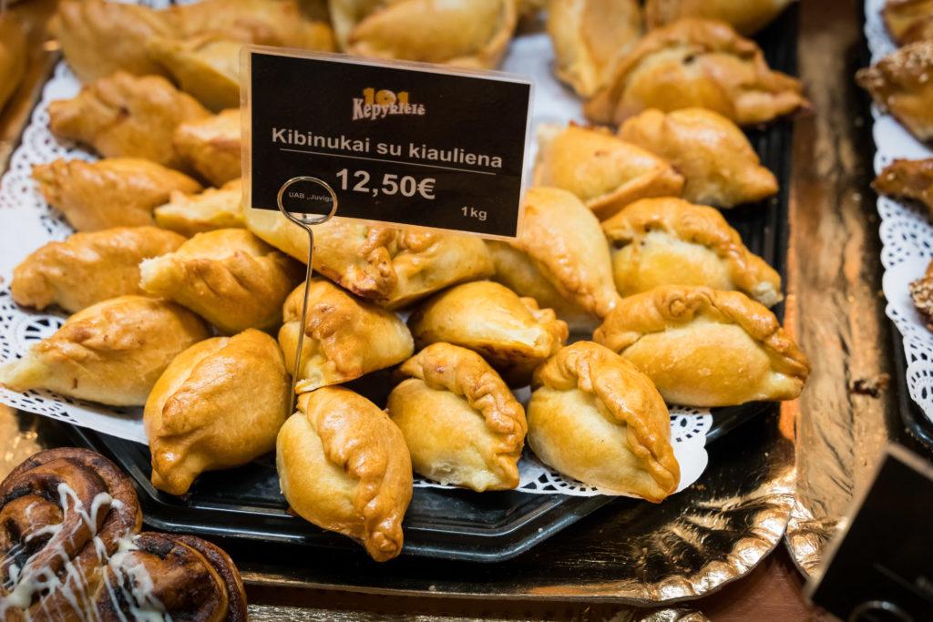 Traditional Lithuanian Food: Kibinai / Kibinukai - Stuffed Crimped Pies
